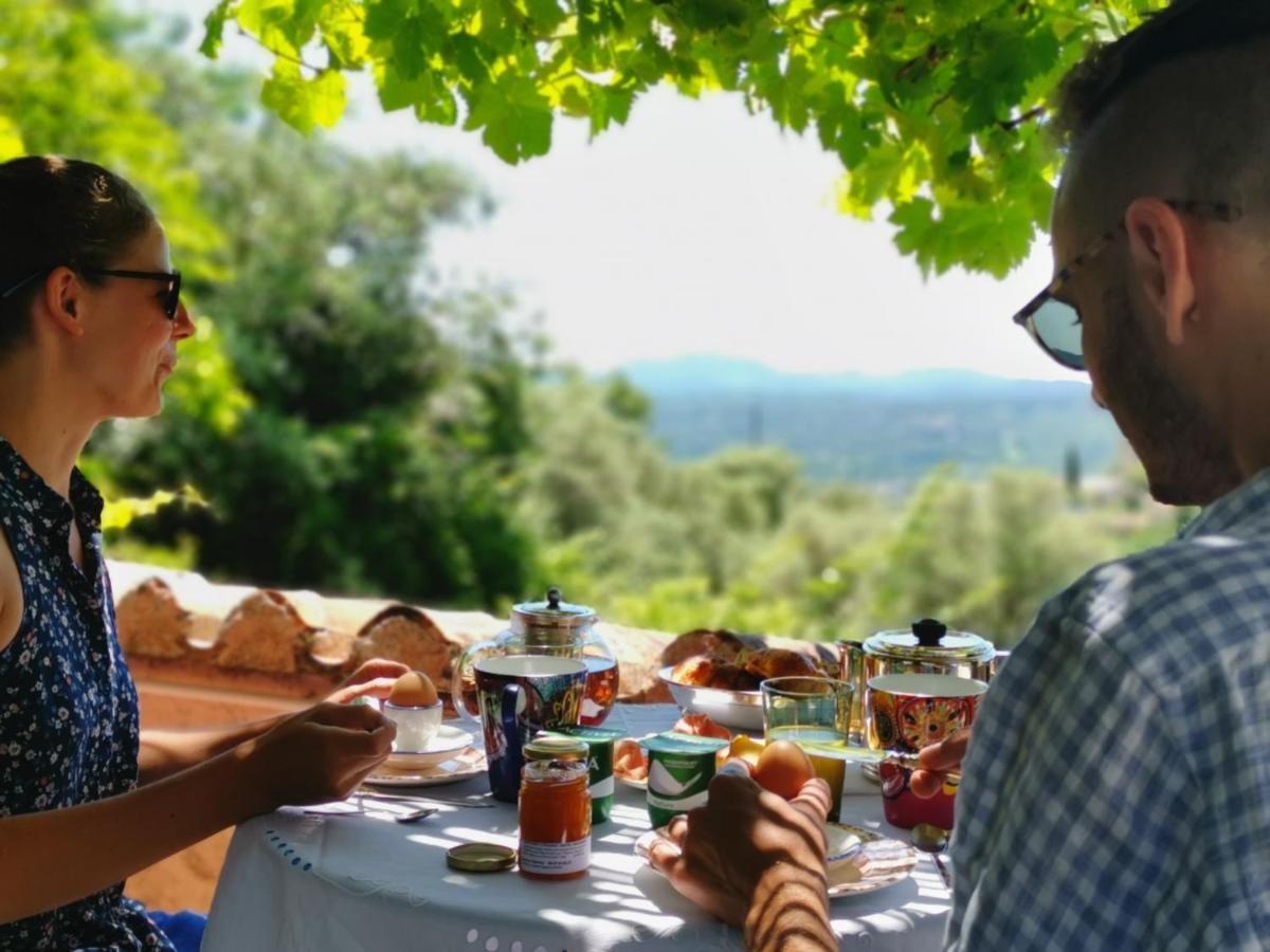 Le Nid Des Arts Bed and Breakfast Tourrettes Εξωτερικό φωτογραφία